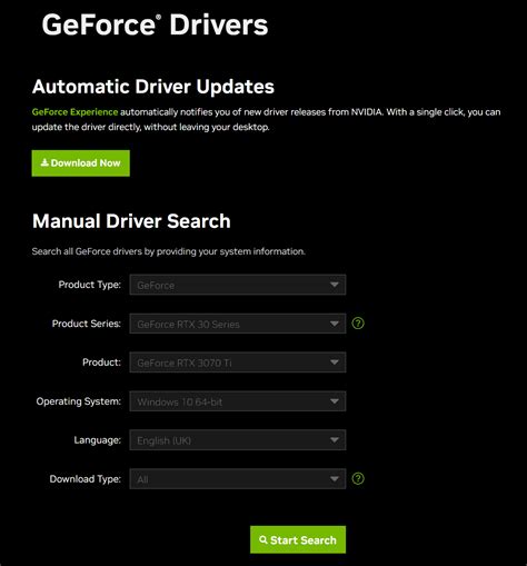NVIDIA Drivers Download Auto Detect 的图像结果