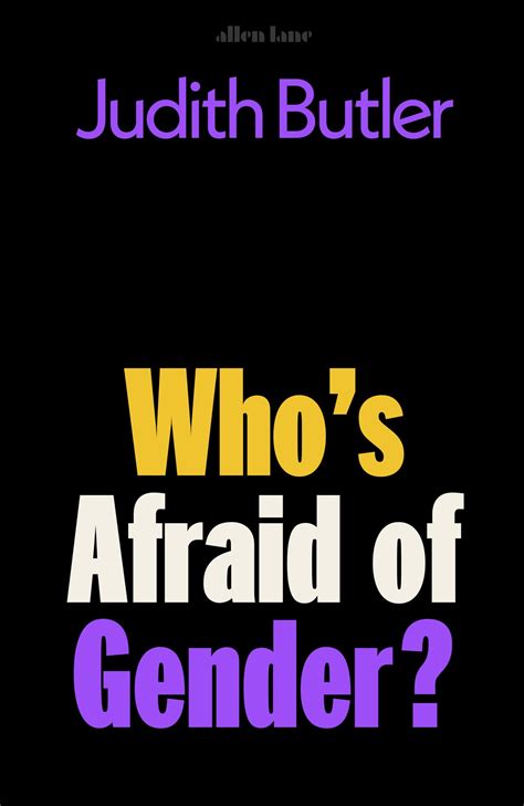 Who's Afraid of Gender by Judith Butler review: Thoughtful but dense ...