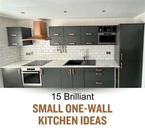 Image result for Small One Wall Kitchen Designs