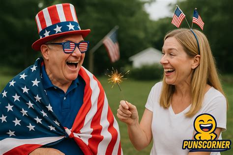 235+ Independence Day Jokes Funniest 4th of July Humor, Firework Puns & Patriotic Laughs - Puns ...