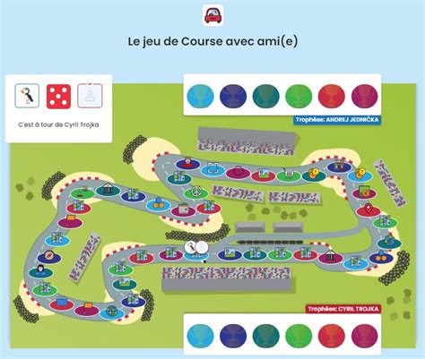 Le jeu de Course avec ami(e)