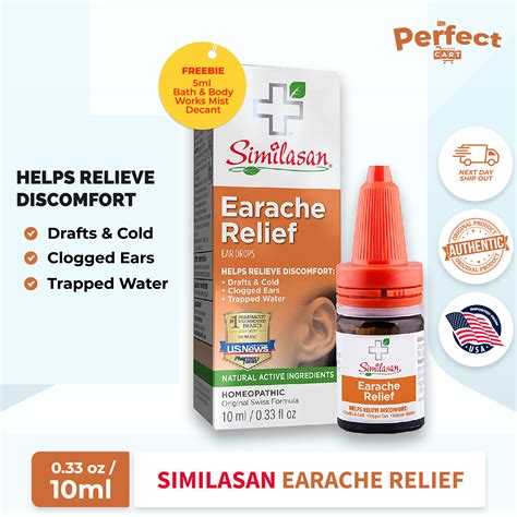 Similasan Earache Relief Ear Drops 10 ml | Lazada PH