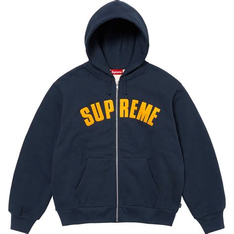 Arc Thermal Lined Zip Up Hooded Sweatshirt | Supreme 24fw