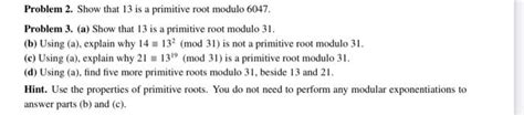 Image result for Primitive Root Modulo