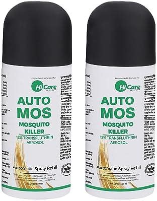 HIT Spray Matic Mosquito Repellent Dispenser Machine + 1 Refill ...