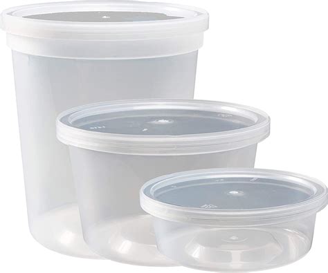Round Deli Containers (All Sizes) – Perfection Products