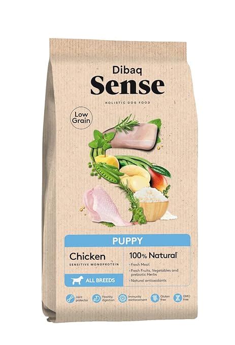 Dibaq Sense Chicken Puppy dry food for dogs – Snoopy Tail