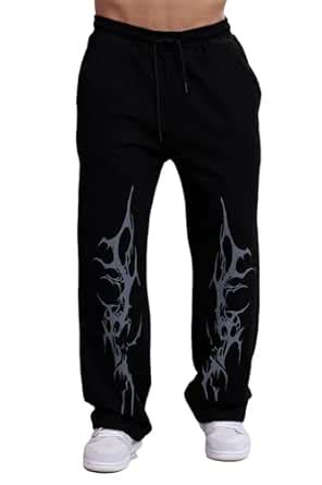 FUAARK Men's Phantom Straight Tracks Oversized Cotton Terry Gym ...