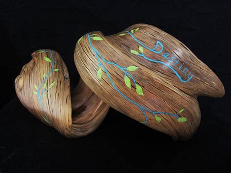 Stone Inlay Wood Art – Rocky Mountain Twist