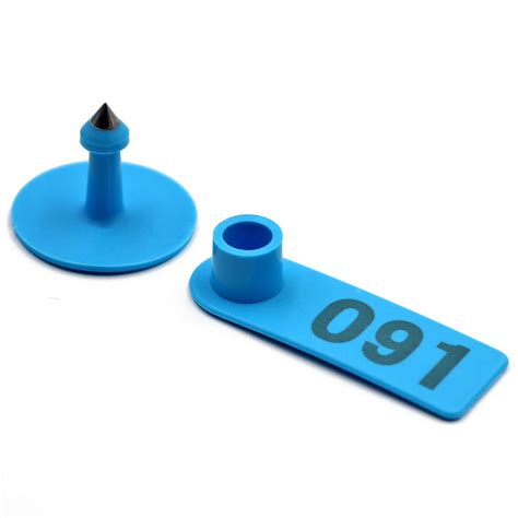 Buy MACGOAL Sheep Ear Tags Numbered Ear Tags for Goats 001-100 Plastic ...