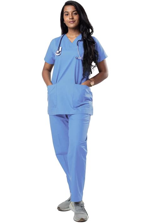 UNIFORM CRAFT Women’s Scrub Suits DSVX | 4 pocket scrubs | Ideal for ...