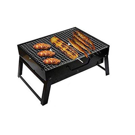 Maison & Cuisine® BBQ Portable Charcoal Foldable Portable Grill Outdoor ...