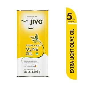 Jivo Extra Virgin Olive Oil 5 litres, 100% natural and cold pressed ...
