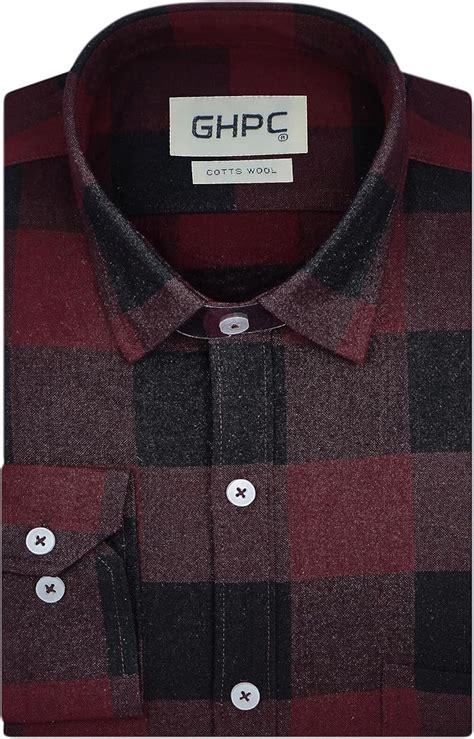 GHPC Cottswool Winter Wear Woolen Big/Buffalo Checks Full Sleeves ...