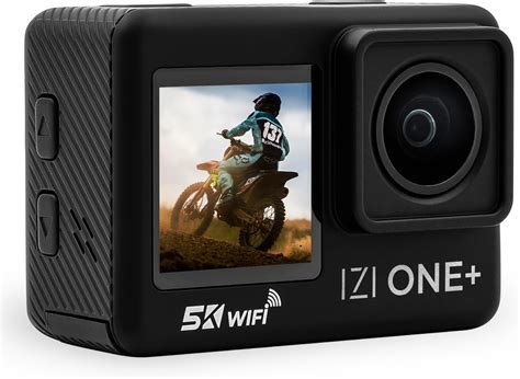 IZI ONE Plus 5K 48MP Action Camera 6-Axis Gyro Stabilization,110ft ...