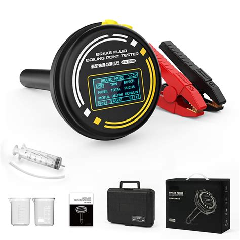 QPKING Brake Fluid Boiling Point Tester AS506 Dual-Mode Automotive ...