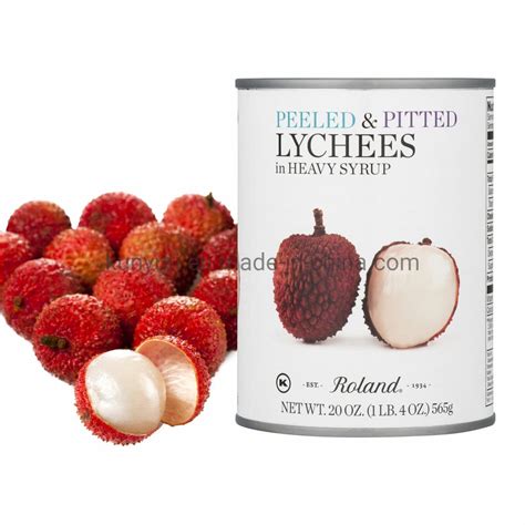 Canned Lychee Canned Good Quality Canned Lychees in Syrup Private Label ...