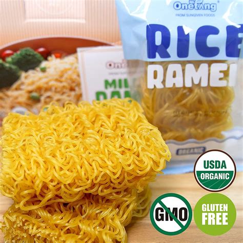 ONETANG Organic Millet & Brown Rice Ramen Noodle - Gluten-Free Pasta ...