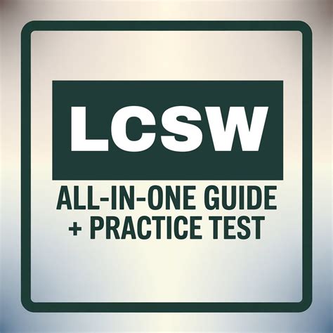 LCSW Study Guide: All-In-One Guide + 4 Exam Practice Test (900 ...