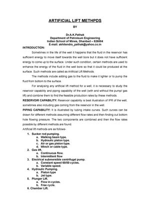 Well Planning - Petroleum engg - Well Planning The most demanding ...