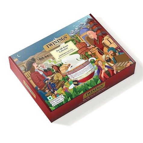 Twinings Assorted Teabags - The Silk Route Collection Gift Set, 36 Pcs ...