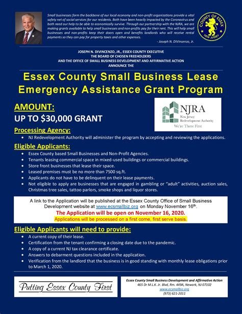 News Archive - Essex County Small Business Development & Affirmative Action