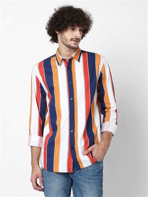 Men's S DET DUO IN Slim Fit Shirt