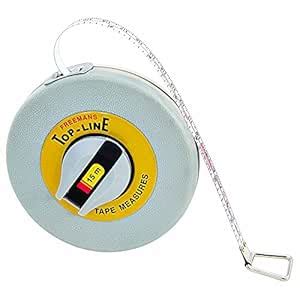 FREEMANS TN15 Top Line 15m:9.5mm Steel Measuring Tape - 15m/50ft ...