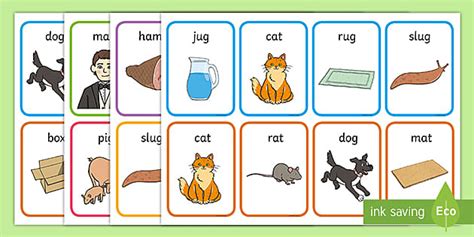 Rhyming Odd One Out Strips-rhyming, rhyme, odd one out, games, puzzles,