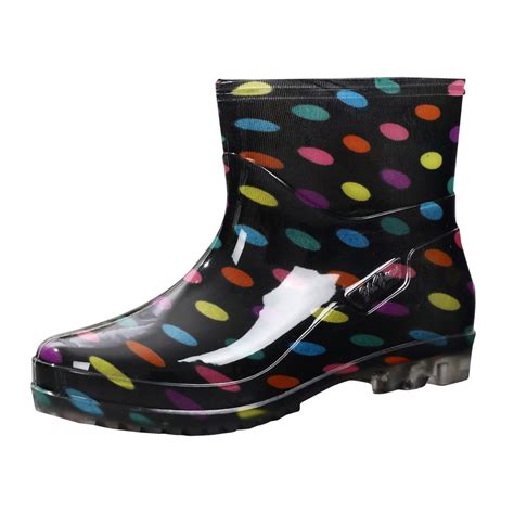 2025 Top Rubber Boots Water Boots Size 12 Water Women Rain Boot Men's ...