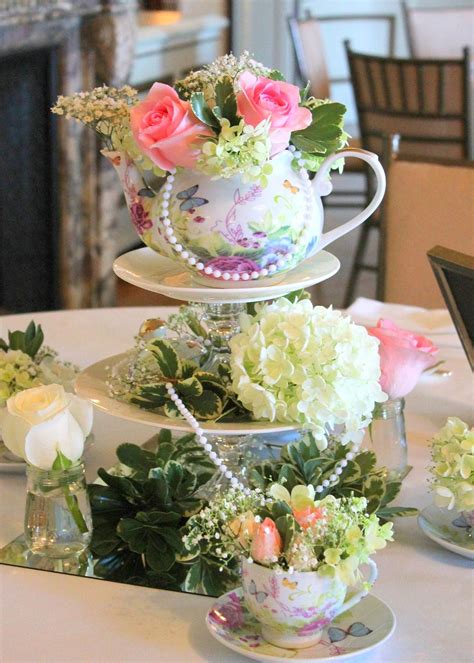 "Old, New, Borrowed, and Blue" romantic tea-themed bridal shower Bridal ...