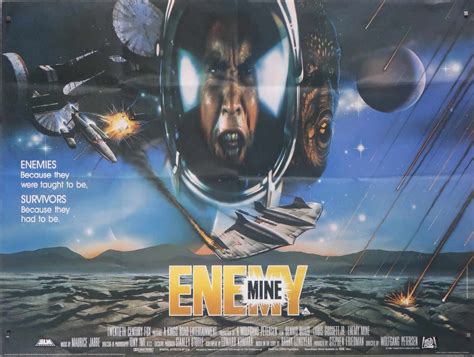 Enemy Mine Movie Poster Enemy Mine/Home Media | Moviepedia | Fandom