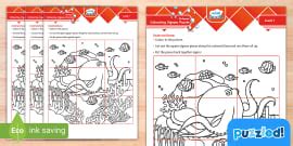 Printable Colouring Page for March | Colouring Pages