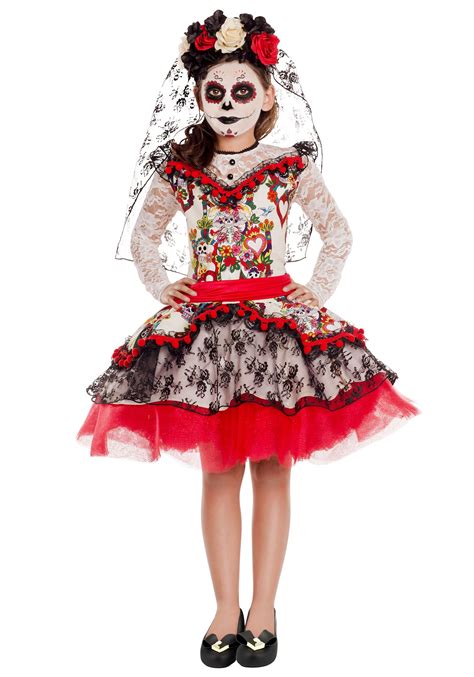Sugar Skull Halloween Costume