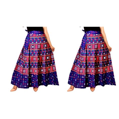 Buy Modern Kart Women's Combo Jaipuri Sanganeri Print, Rajasthani ...