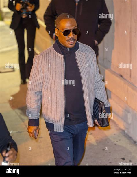 Celebrities at the 'Jimmy Kimmel Live!' studios Featuring: Eddie Murphy ...