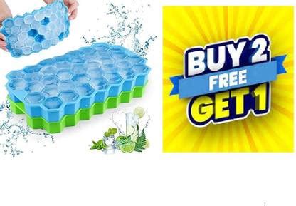 Prodealnet Silicon Ice cube tray for Ice and chocolate maker_146 ...