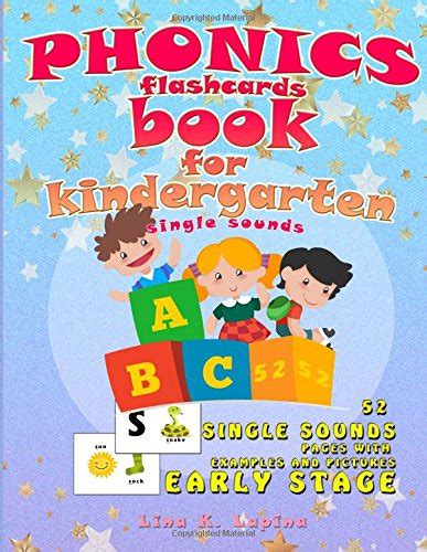 Buy Phonics Flashcards for Kindergarten: 52 flashcards with pictures ...
