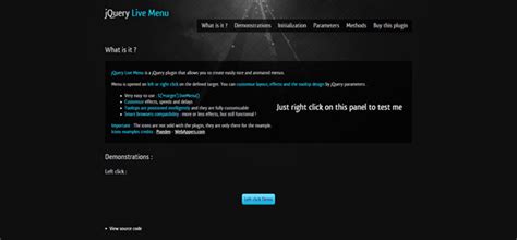 Image result for jQuery Menu Examples