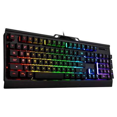 Buy Rosewill NEON K54 Wired Membrane Gaming Keyboard, 9 RGB LED ...