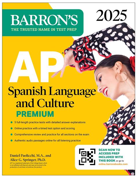 Amazon.com: AP Spanish Language and Culture Premium, 2025: Prep Book ...