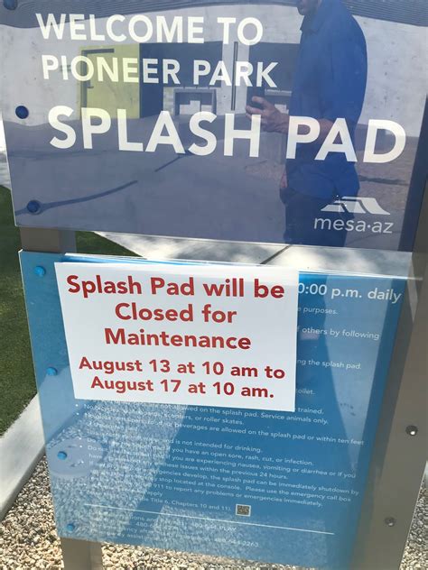 Pioneer Park Splash Pad