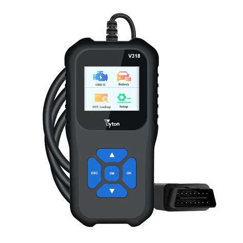 Buy Yyton V318 OBD2 Scanner, Car Engine Fault Code Reader with Full ...