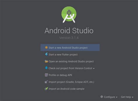How to Set Up Flutter in Android Studio 的图像结果