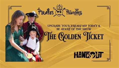 Pirate & Princess Golden Ticket Upgrade! , 101 East Beach Blvd, Gulf ...