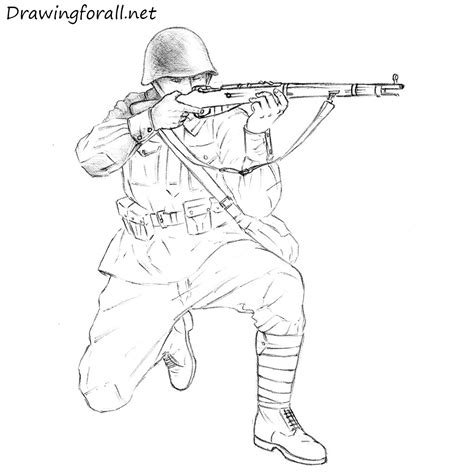 Army Soldiers Drawing at GetDrawings | Free download