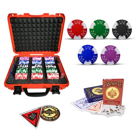 casinoite Poker Chips Set Without Denomination 300 for Kid, Multicolor ...