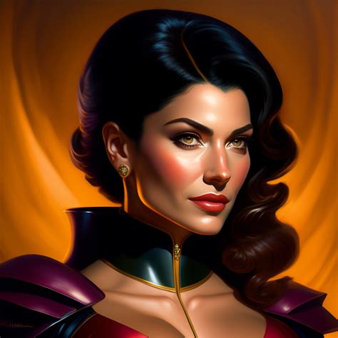 Lexica - Pixar: oil painting portrait of Lorna Dane from Marvel's X-Men ...