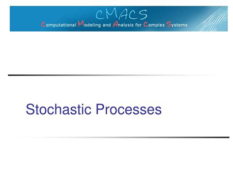Examples of Stochastic Processes 的图像结果