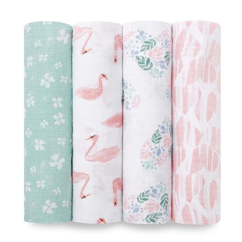 Amazon.com: aden + anais Essentials Muslin Swaddle Blankets for Baby ...